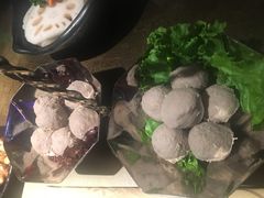 双丸拼盘-左庭右院鲜牛肉火锅(新梅广场店)