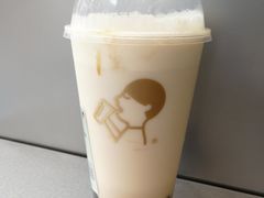 烤黑糖波波牛乳-喜茶(上海五角场万达店)