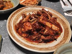 -草家酱蟹炭火烤肉店(珲春南路一店)