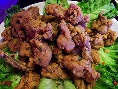 椒盐牛蛙-西街夜油条·麻团包乌饭