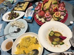 -海派美食·家宴海鲜青岛菜·石锅鲽鱼头(东方城店)
