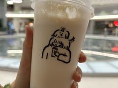 热烤黑糖波波牛乳-喜茶(北京五棵松华熙店)