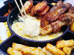 芝士双拼料理-禾谷韩餐(热带海洋学院店)