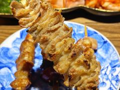 盐鸡皮（胸皮）-鸟幸 TORISAKI 炭火居酒屋