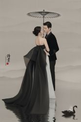 -喜爱高定婚纱摄影