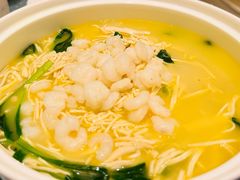 手剥虾仁煮干丝-扬州香格里拉·香宫中餐厅