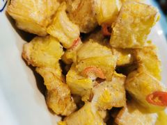 茄子咸蛋黄-昱龙大盆牛蛙馆(三兴街总店)
