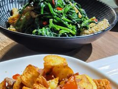 菠菜拌面筋-贯贯吉·清真餐厅(浙江中路店)