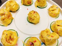 芥末虾球-北平小馆·烤鸭·家常菜(磨房北里店)