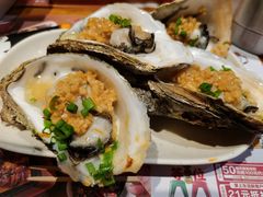 烤湛江生蚝-木屋烧烤(双榆树店)
