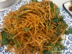 香菜馓子-百味地锅鸡(铜山路店)