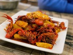 龙虾年糕-百味手拨龙虾馆(愚园路店)