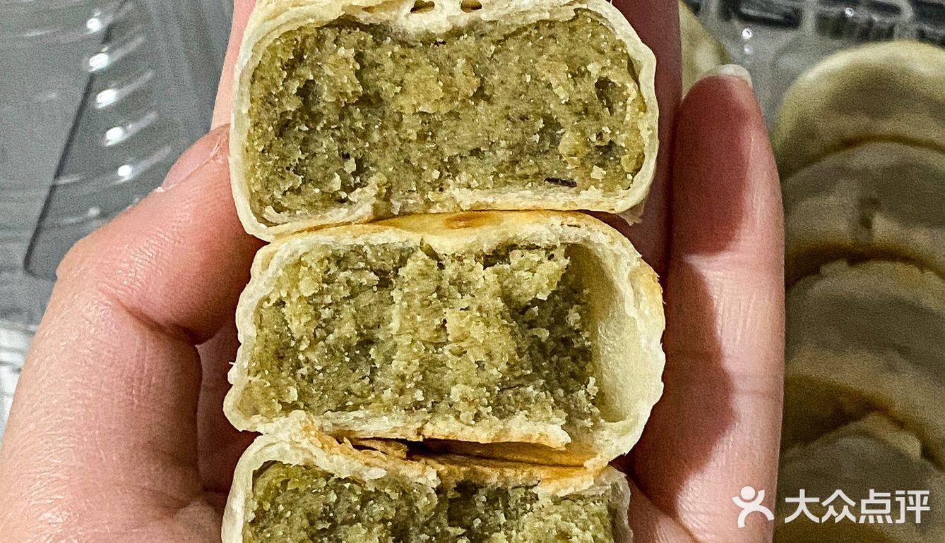 被包装耽误的老式绿豆饼 嘎嘎好吃