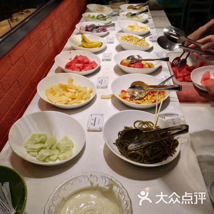 豪客来牛排自助水果沙拉图片-北京西式正餐-大众点评网