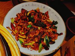 土萝卜干炒土腊肉-吃饭皇帝大(合生汇店)