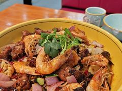 -休记光头香辣蟹干锅(绵竹店)