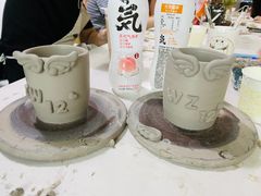 -朝画惜时·陶艺·拼豆·团建