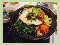 石锅拌饭-青松馆韩国料理(香港中路佳世客店)