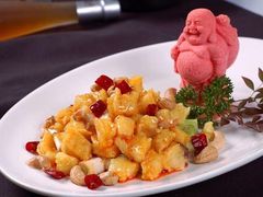 宮爆雪鱼粒-祥阁食府妈妈菜