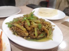 茄子丝炒尖椒-姥家春饼店(漳州二路店)