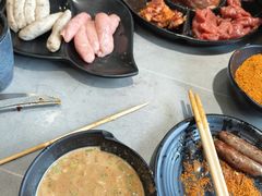 -啊美丽炭火烤肉(滑翔一店)