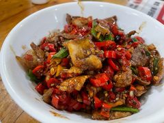 五花肉炒猪肝-浏阳小饭铺(洪西小区店)