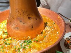 土司铜锅油焖鸡-浩海火燒雲傣家菜(芮欧百货店)