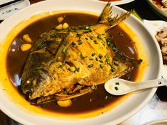 家烧大鲳鱼-大家发海鲜城夜排档(华山中路店)