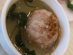 蟹粉狮子头-怡园饭店-餐厅(四望亭店)