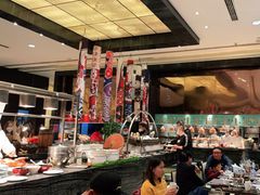 自助取餐区-北京希尔顿逸林酒店-逸轩西餐厅-自助餐厅