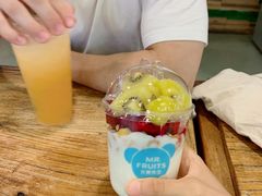 金奇玫瑰酸奶捞-Mr.Fruits水果先生(蓝色港湾店)