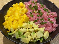 金枪鱼芒果牛油果饭-鹤菊怀石料理(江北店)