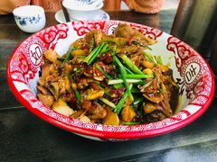 -二厨·吊桥小院·脆皮烧鸡公·本地农家菜(沿江西路店)
