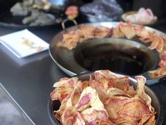 炸洋芋片-胖金妹鸡豆凉粉店