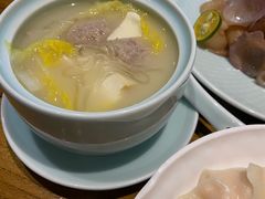 黑猪肉白菜丸子汤-一轩饺子馆(丽都店)