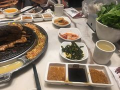 炭底玉米豆芽蒸蛋-韩宫宴烤肉·料理(南京江宁万达店)