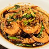 尝鲜大虾，满足美食梦❗️一口油爆虾征服全场～