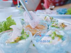 -蝶豆花蓝面条
