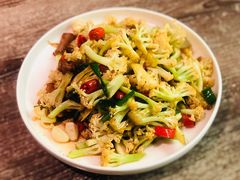 炝炒有机花菜-茉莉餐厅(包河万达店)
