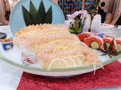 象拔蚌拼三文鱼刺身-中西名菜(增城店)