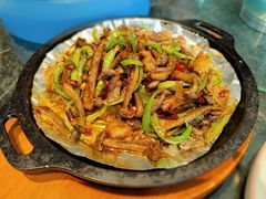 铁板参茸菌-悦百味·品质川菜(橄榄郡店)
