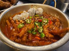 辣烤鸡爪-富乐满韩国正宗炸鸡韩国料理(虹泉路店)