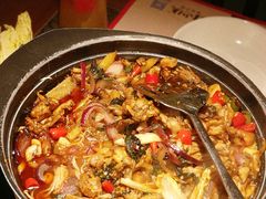 青椒紫苏味-蛙小侠·沸腾砂锅(南山欢乐颂店)