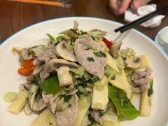 雪菜冬笋肉片-裕丰农家菜·面