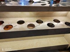 自助调料区-嘉福元清真火锅通宵营业(正宁路店)