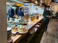 自助取餐区-绿茶餐厅(西单老佛爷店)