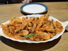 炸小河虾-直隶安家牛肉罩饼(建华店)