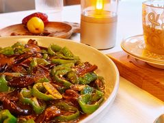 鸡油炒哈巴河五彩菇-龟兹KUCINA·新疆菜(前滩L+PLAZA店)