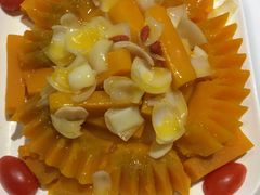 橙香南瓜蒸百合-那兰楼私房餐厅