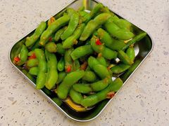 椒麻毛豆-白仁仔· 活烤海鲜 宵夜(豫园店)